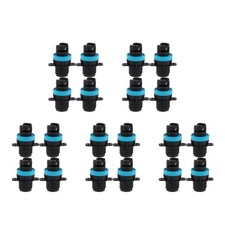 5 Pack Fish Boat Air Valve Adapter Inflation for Inflatables Pump Converter