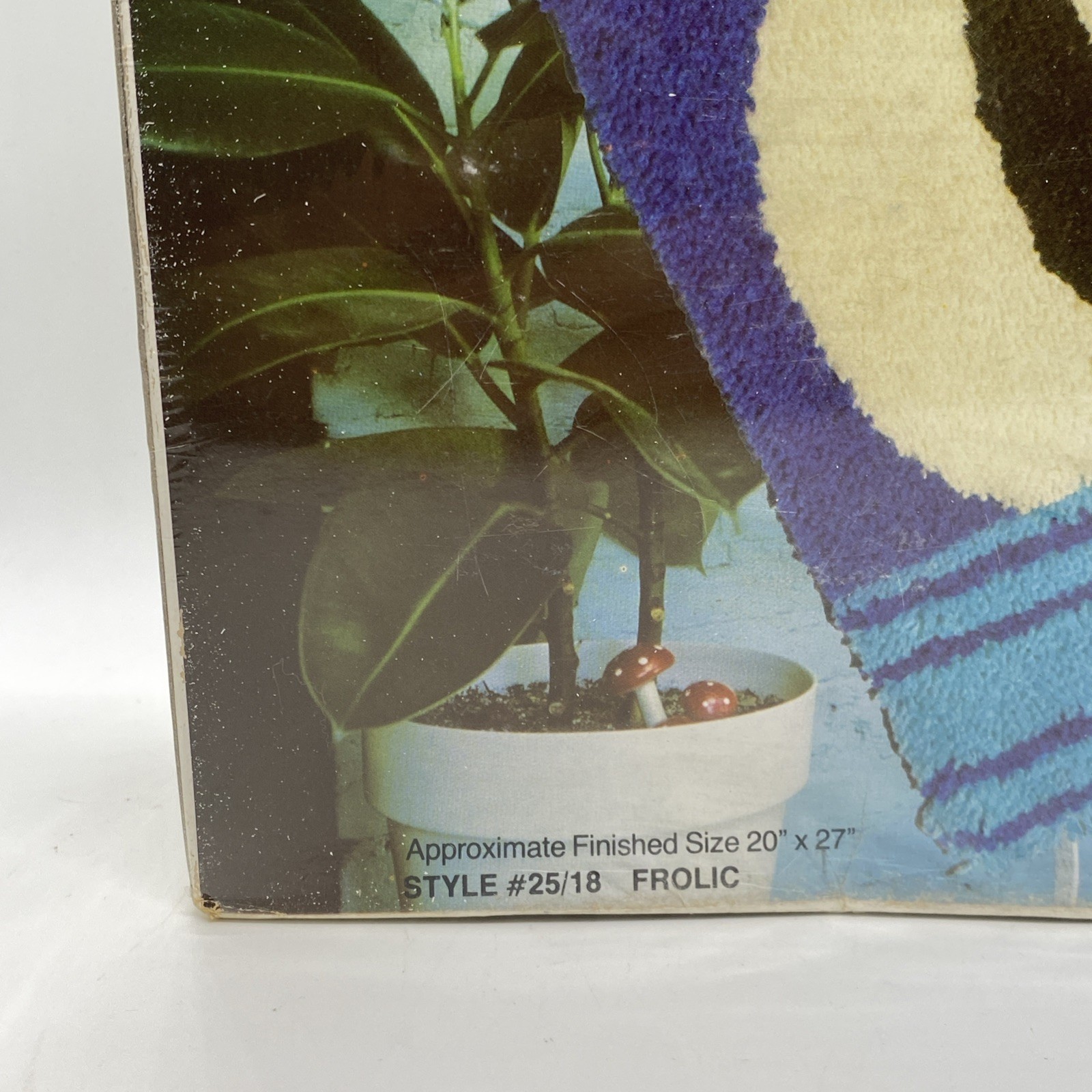 Vintage Malina Hook a Rug Kit 20 X 27 Frolic #25/18 USA Sailboat MCM New Sealed