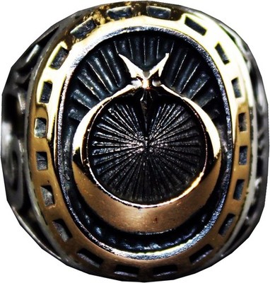 KAMBO 925 Sterling Silver Men's Ring Handmade Turkey
