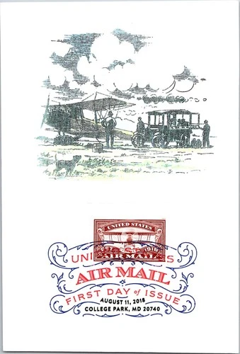 Dr Jim Stamps Maximum Card United States Airmail Forever Fdc