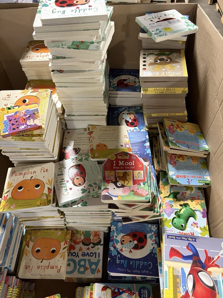 Lot of 50 Children BOARD Hardcover BABY TODDLER DAYCARE PRESCHOOL Kids BOOKS MIX - Image 4 of 4