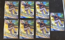 Lot x7 MacKenzie Gore 2017 Bowman's Best Refractor x2 + Base x5 Top Prospect