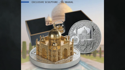 TAJ MAHAL 3D Full Sculpture 3 Oz Silver Coin 5$ Samoa 2026 | eBay