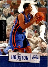 Allan Houston 65 Upper Deck Rookie Debut LP Sports Card. rookie card picture