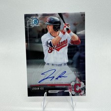 2017 Bowman Chrome #CPA-LI Logan Ice Prospect Autographs