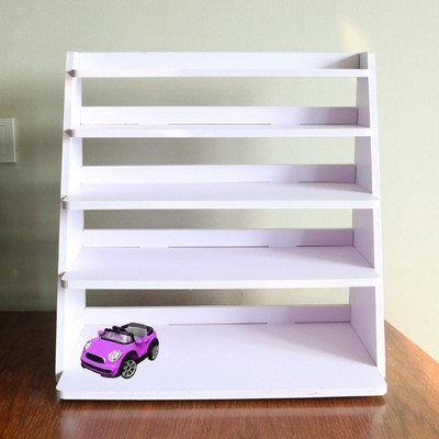 Diorama Car Parking Lot Display Case Protect 5 Layers Container 1/32