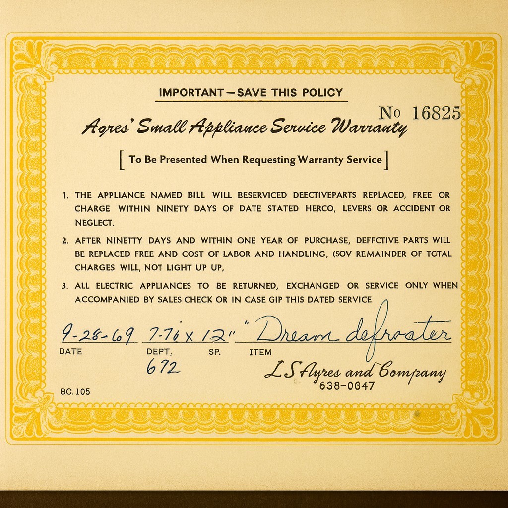 Vintage Osrow 700 Infra-Red Defroster with Original Box, 1969 Retro Appliance