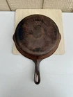 VTG Wagner Ware Sidney O Cast Iron Skillet 8 1058K 10 1/2 Inch Has Wear See Pics