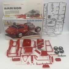 LINDBERG "C" ALTERED ROADSTER RAM ROD 1:24 SCALE MODEL KIT 