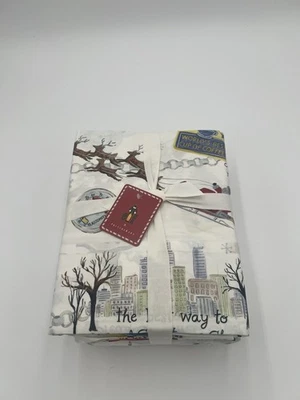 Pottery Barn Elf Sheet Set - California King - Holiday Festive Buddy New! -