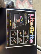 Hasbro Lite-Brite Pegs, Magic Screen, Templates, Art Guide