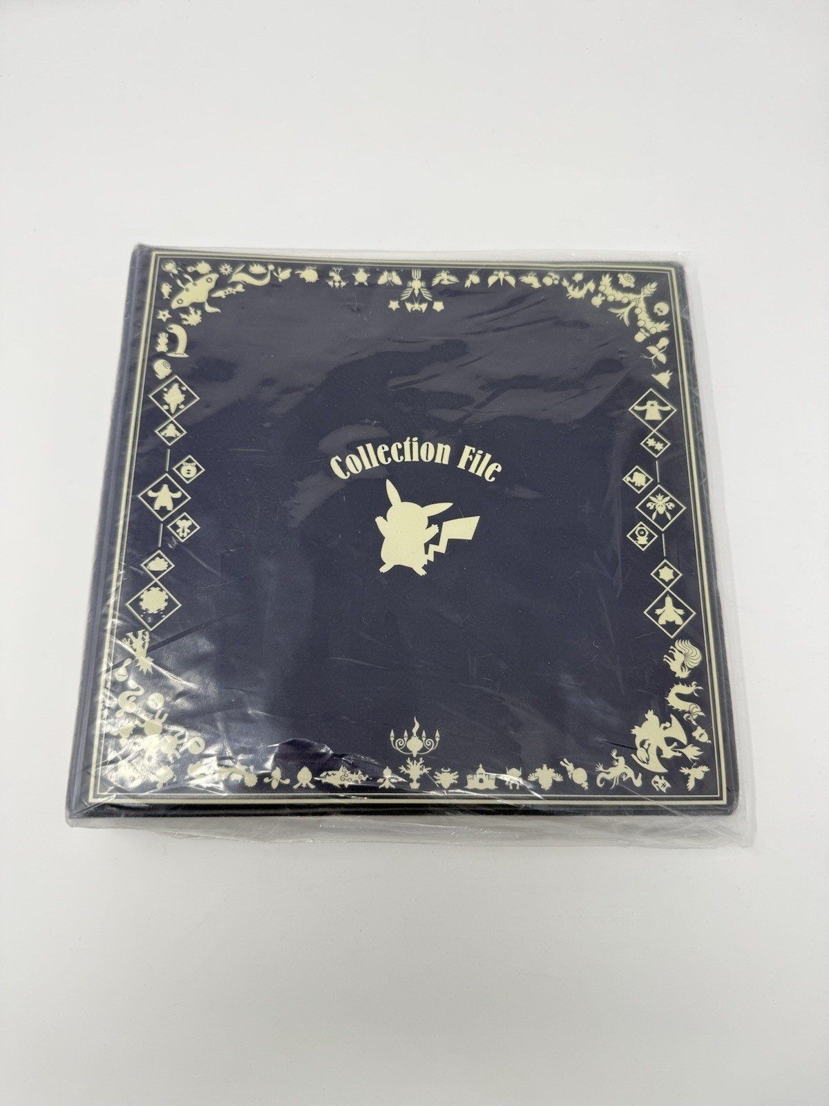 Pokemon Center Pokedex Metal Charm Collection File Binder Grand Silhouette ver.