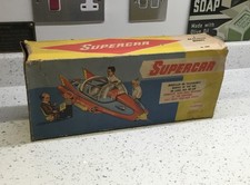 PLASTON SUPERCAR Original Empty Box Mike Mercury Gerry Anderson