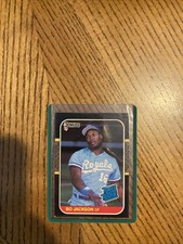 1987 Donruss - Rated Rookie Bo Jackson #35 (RC)