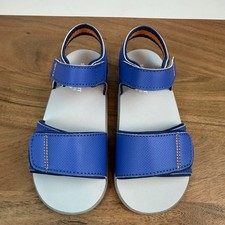 New Little Kids Boys See Kai Run Logan Blue Walking Sandals Size 11 C