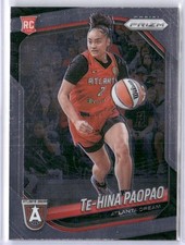 Te-Hina Paopao Rookie RC 2025 Panini Prizm WNBA Base #61 Atlanta Dream