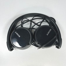 Sony MDR-ZX110 Wired On-Ear Headphones Black Foldable MDRZX110/B