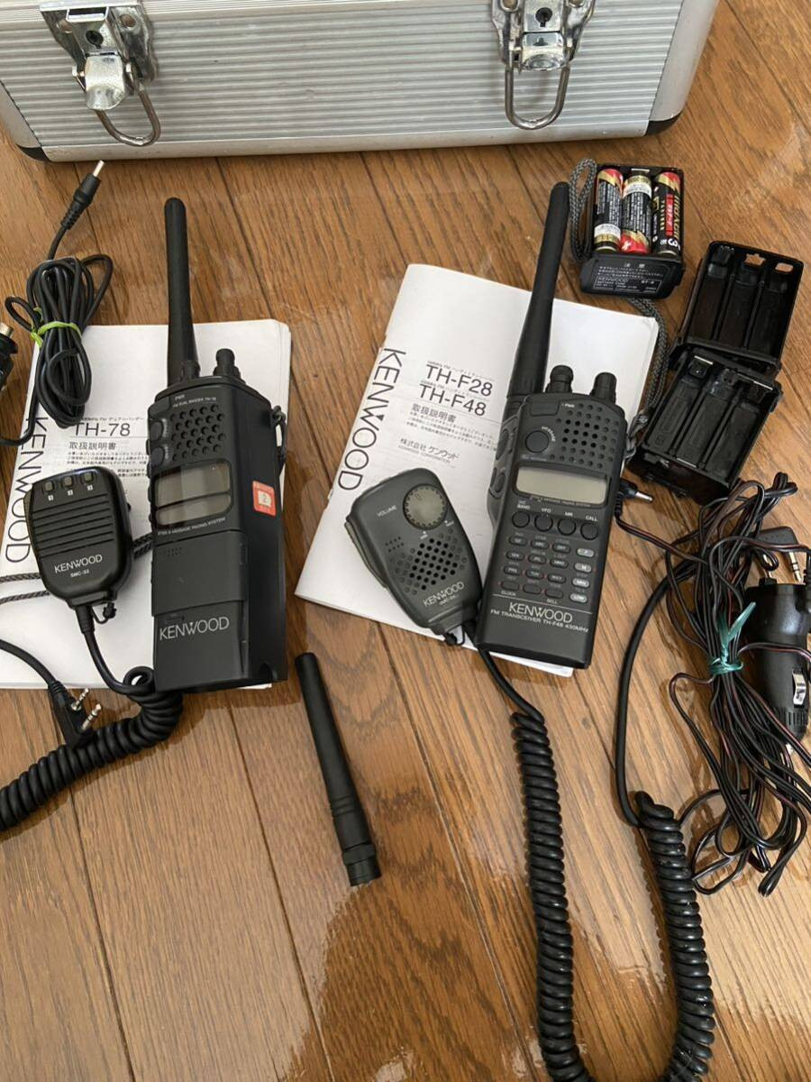 トランシーバー KENWOOD TH-F48 Good condition junk KENWOOD TH-F48 430MHz transceiver | eBay