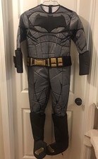 Padded Muscles Batman Costume - Adult M/L - Dark Knight Justice League DC