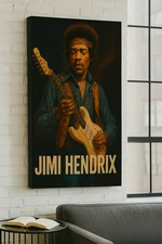 Jimi Hendrix Poster or Canvas