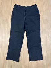 Brooks Brothers 346 Stretch Navy Chino Pants   Women  s Size 4