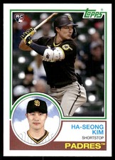 Ha-Seong Kim 2021 Topps Archives #145 Padres MLB READ FREE SHIPPING AutographDen