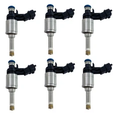 Set of 6GDI Fuel Injectors for 2013-2019 Ford Explorer 3.5L 0261500115 
