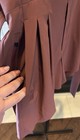 $79 Athleta SKYLINE SHORT II Casual Paper Bag High Waist SZ 12 Cognac Brown — photo 10