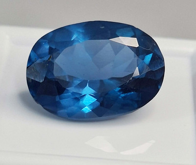 Awesome Blue Indicolite Tourmaline 9-11 Ct Oval Cut Natural Loose Gemstone RK285