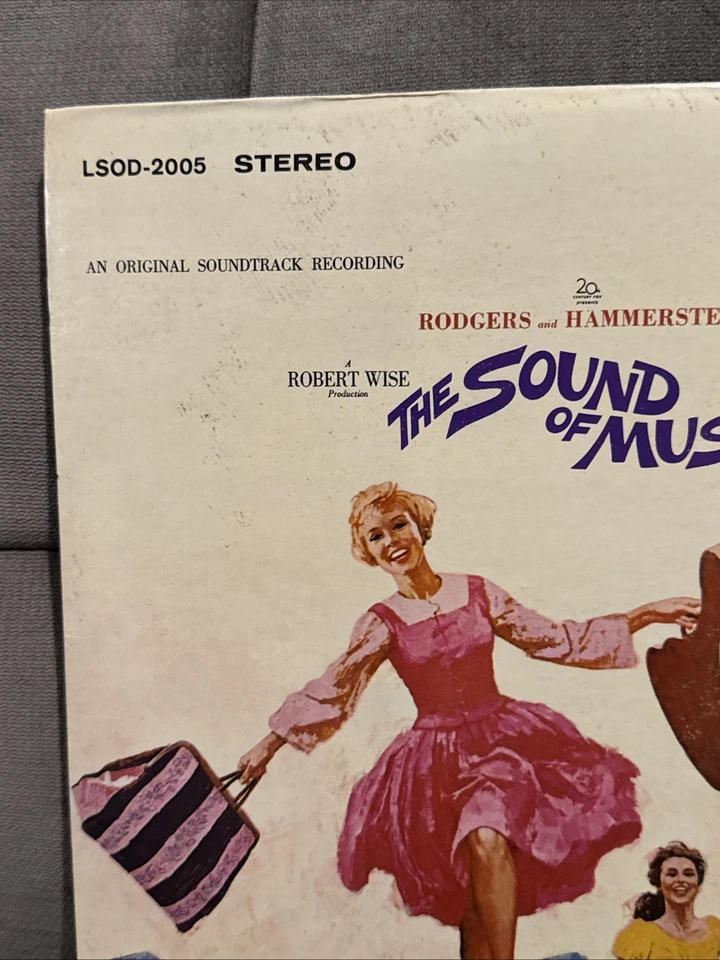 🔥🔥🔥The Sound Of Music Original Soundtrack 1965 LP Vinyl Record Vintage🎙️🤩 - Image 2 of 4