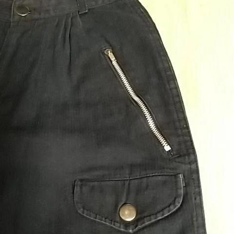 PANTALONES USADOS COMME DES GARCONS AZUL MARINO JODHPUR ACEPTABLES Foto 2 de 4