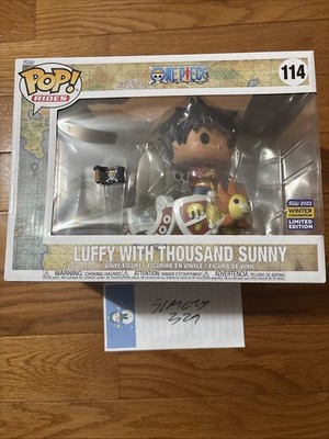 Funko Pop! Rides One Piece - Luffy With Thousand Sunny Winter Convention Damaged