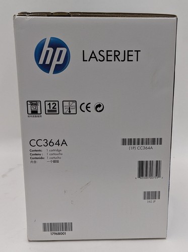 NEW Genuine HP 64A Black Toner Cartridge CC364A - For LaserJet P4014 P4015 P4515 - Picture 10 of 20