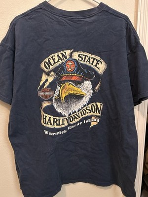 Harley-Davidson Ocean State Rhode Island Short Sleeve Motorcycle XL T Shirt