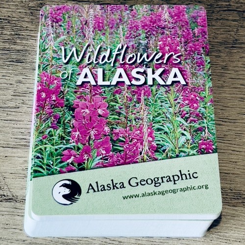 Vintage Wildflowers of Alaska Playing 52 Cards 2 Jokers 2 Title Cards In Box - Picture 3 of 5