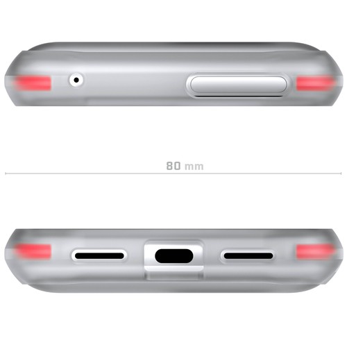 Étui téléphone en silicone transparent Ghostek COVERT conçu pour Google Pixel 7 Pixel7 Pro - Photo 9 sur 33