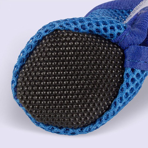 Scarpe per Cani Antiscivolo Traspiranti con Strisce Riflettenti per Cani - Foto 7 di 19