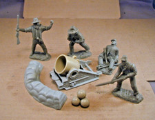Custom TSSD Confederate Mortar Crew with Mortar and Accessories  4986