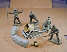 Custom TSSD Confederate Mortar Crew with Mortar and Accessories # 4986