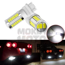 For Chevy Corvette 2005-2013 C6 HID White 6000K LED Reverse Backup Light Bulbs