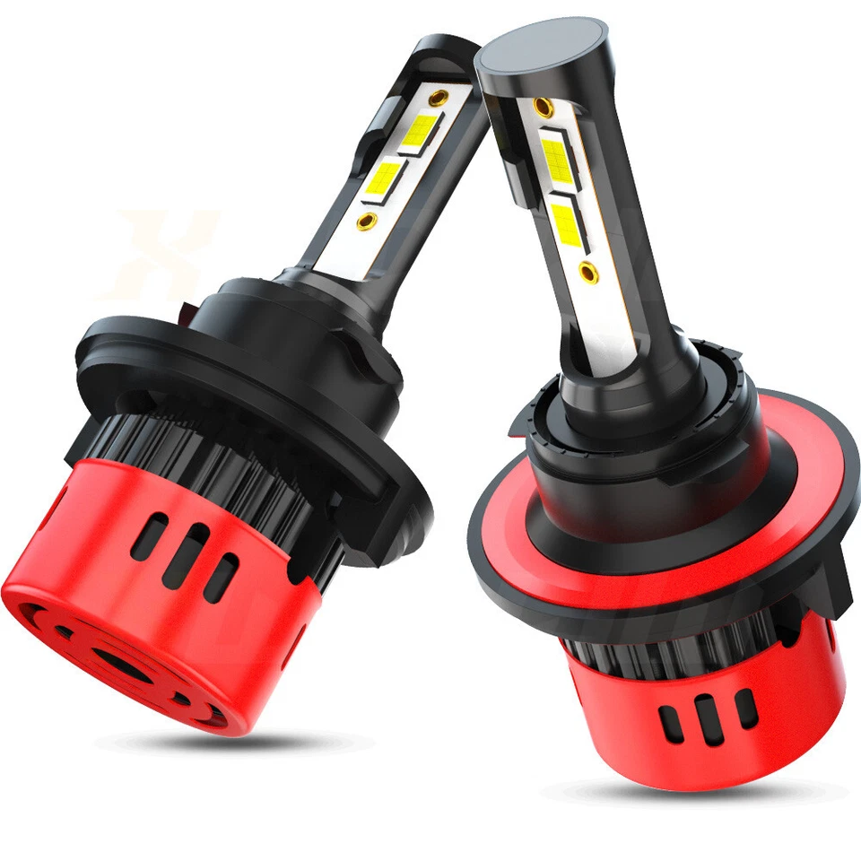 4x 9008 H16 6500K Kit de faros LED haz alto/bajo bombillas antiniebla para Ram Dakota 2011 Foto 2 de 4