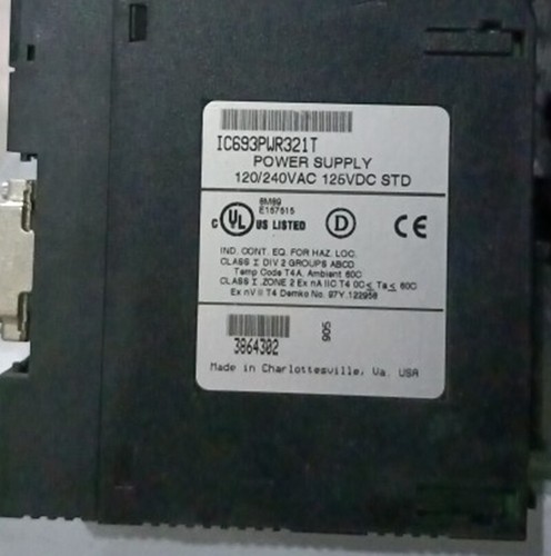 1 pieza Nuevo Módulo de Fuente de Alimentación GE Fanuc IC693PWR321T en Caja Envío Acelerado - Imagen 2 de 3