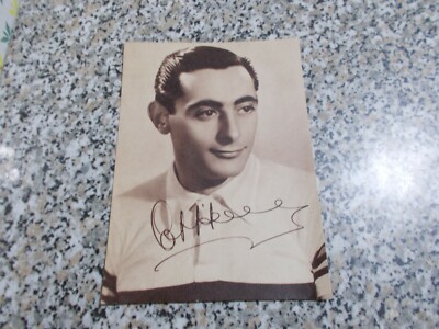 Photo Vintage Presse : Fausto Coppi Signant Un Autographe - Tirage Original 30x24 Cm