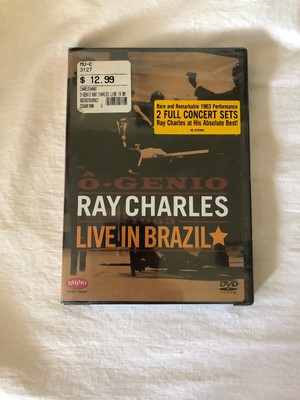Dvd Ray Charles - O Genio Live In Brazil 1963 (603497038923)