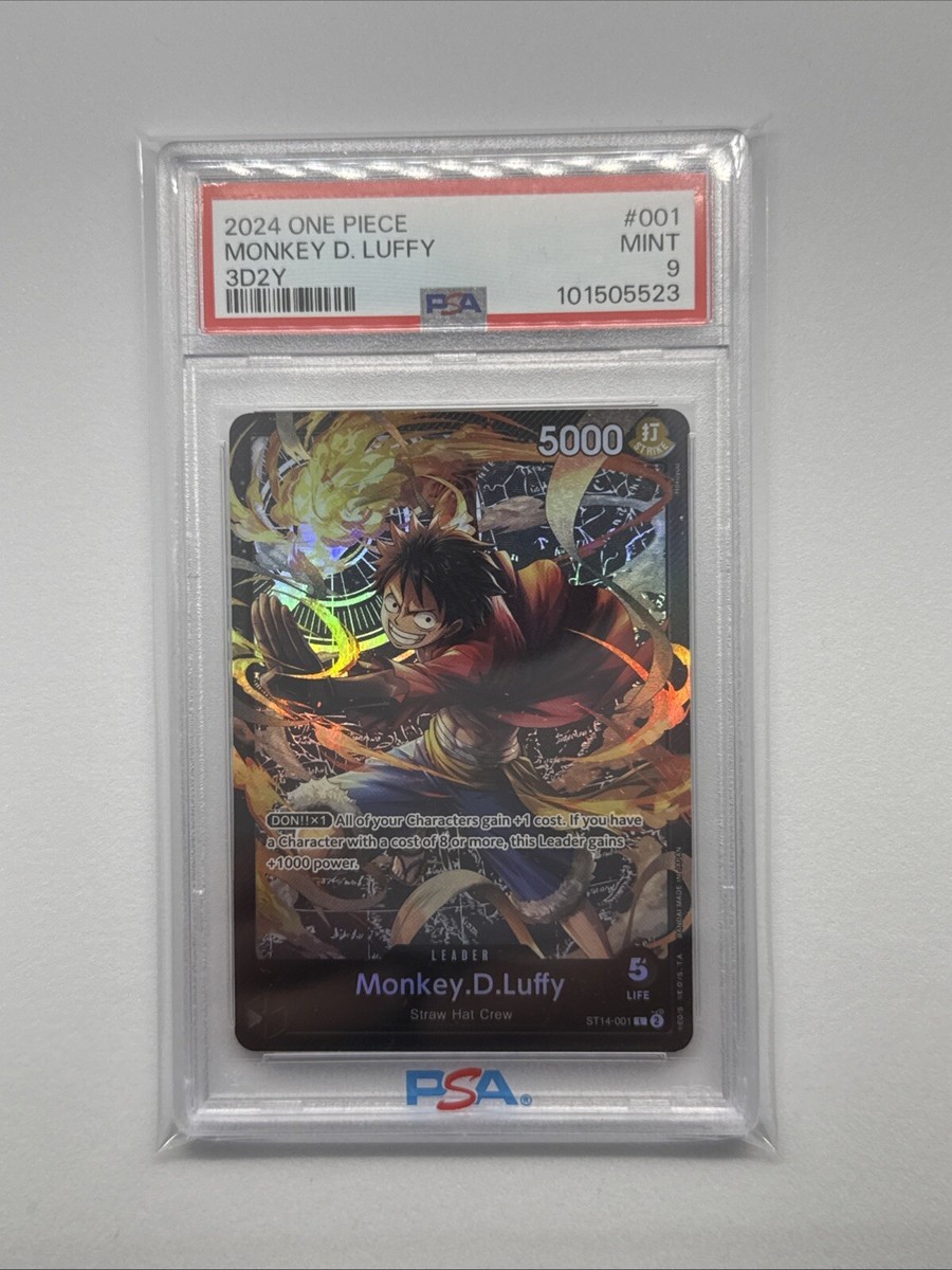 Monkey.D.Luffy (001) ST14-001 Starter Deck 14: 3d2y Foil for sale