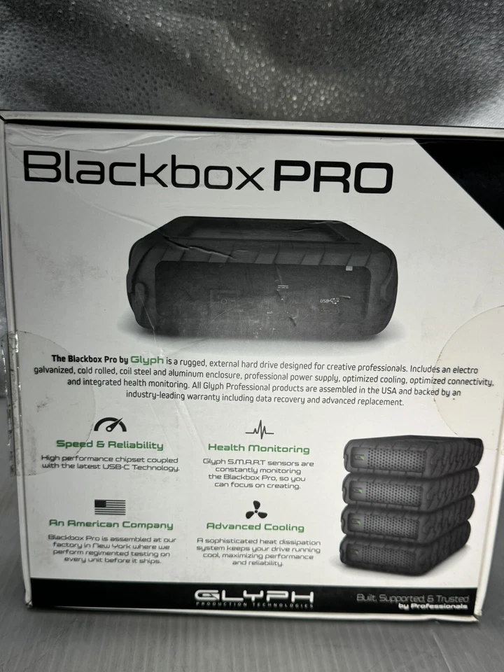 Glyph Technologies 3TB Blackbox PRO 7200 rpm USB-C 3.1 External Hard Drive - Image 3 of 4