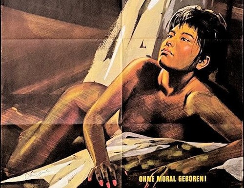 F286 ..... INSECT WOMAN German 1964 Hans Braun artwork of sexy nude woman - Picture 2 of 2