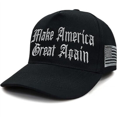 Dark MAGA Hat Elon Musk WITH Donald Make America Great Again Baseball Cap