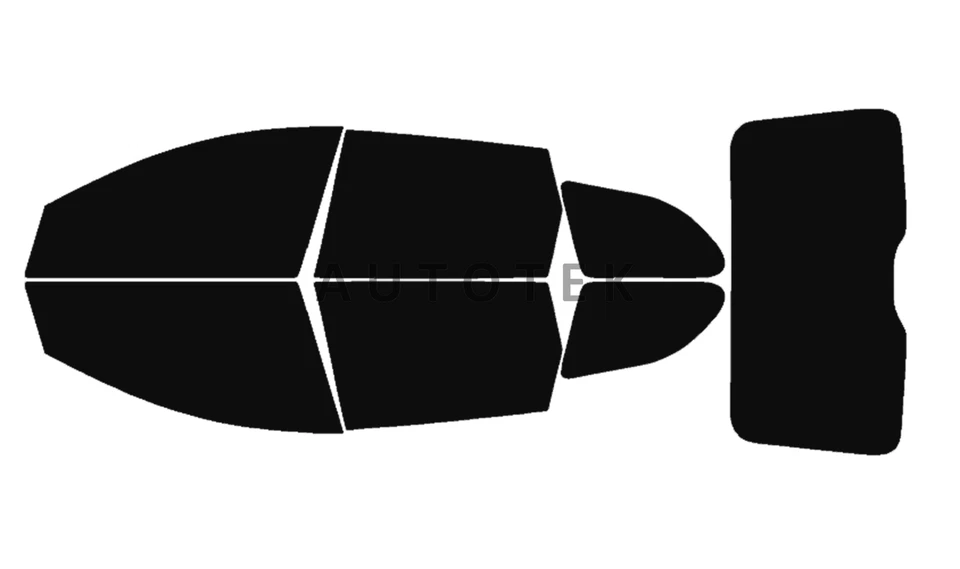 Пленка PreCut для всех сторон + заднего стекла любой оттенок % для Volvo XC60 2010-2017 - Изображение 3 из 4