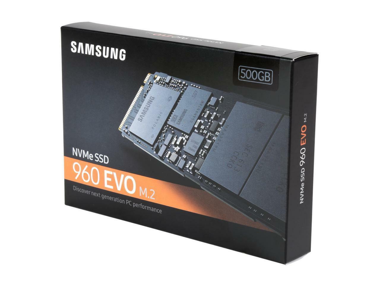 At opdage kampagne deres SAMSUNG 960 EVO M.2 500gb NVMe PCI-Express 3.0 Solid State Drive SSD  MZ-V6E500BW 887276185293 | eBay